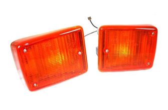 German quality complete front indicator units orange lenses