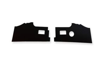 Kick panels in ABS textured black LHD or RHD Bus