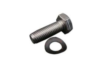 Stainless bolt and washer for front wheel cylinder 68-7/70