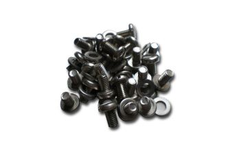 German quality stainless steel tinware screws set of 100