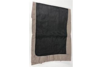 German quality Westfalia pop top canvas front hinge in charcoal