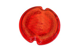German quality all red rear light lens with OEM markings