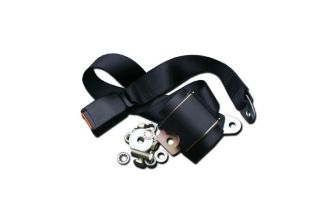 Securon inertia seat belt 3 point Black for Bench seat bus