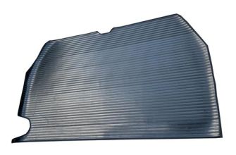 Rubber rear luggage area mat with a Polypropylene trim