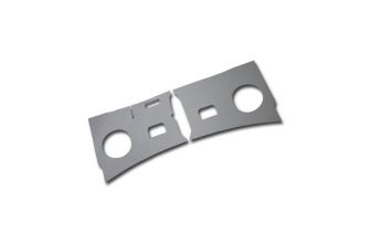 German quality kick panels ABS grey leather grain finish LHD Bus