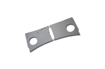 German quality kick panels ABS grey leather grain finish LHD Bus