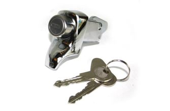 German quality chrome locking engine lid lock