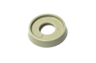 German quality flipper style internal handle ring silver beige 67