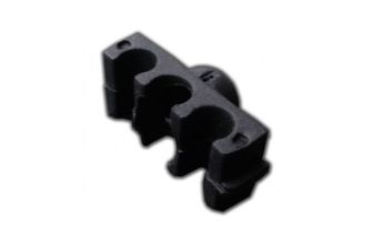 German quality HT lead holder clip on fan housing for 3 leads