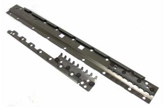 Drivers seat runners with holes LHD Bus