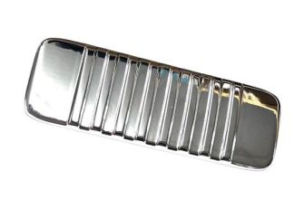 German quality chrome radio blanking plate