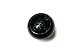 German quality black gear knob with shift pattern 12mm