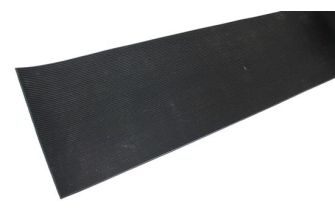 Rubber strip lower lip section between front seats (Walk-through)  Bus 55-07/67