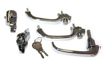 German quality complete handle set on one key Bus