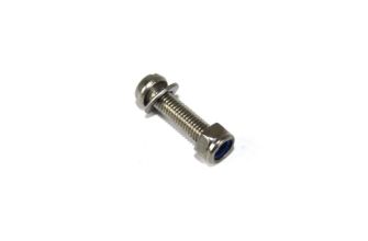Stainless steel drop side buffer screw washer & nut for 30mm