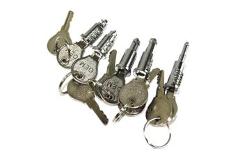 German quality complete set of lock barrels for early Bus