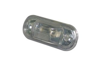 Number plate light lens inc bulb holder Brazil Bus engine lid 2 needed