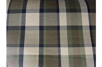 Westfalia plaid pattern upholstery material brown-beige width 1.60m sold per metre