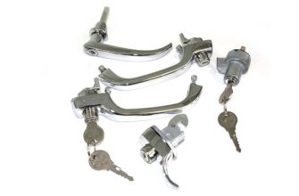 German quality complete handle set on one set of T code keys Double cab