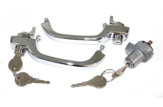 German quality complete handle set on one set of T code keys Single cab