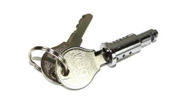 German quality side door lock barrel & 2 E profile keys