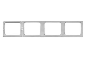 Correct fit side window inner repair panel for 4 windows Left side Bus