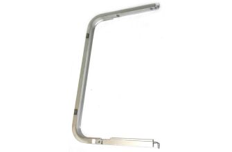 Side 1/4 window frame in aluminium Right side