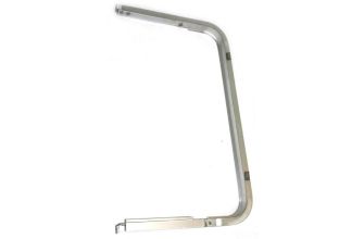 Side 1/4 window frame in aluminium Left side