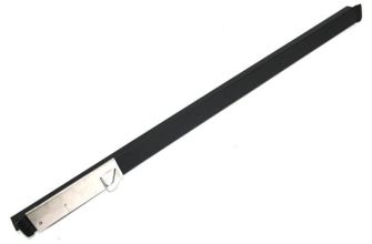 Upright bar for side opening quarter light window in aluminum Left side 68-79