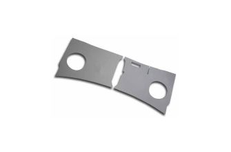 German quality kick panels ABS grey leather grain finish RHD Bus