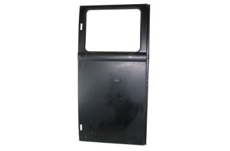 Complete side door skin without handle hole Bus