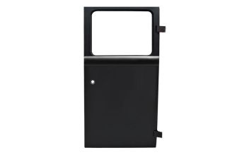 Complete side cargo door with handle hole Brazilian bus