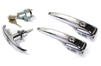 German quality handle set with no side door handle Bus