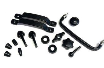German quality complete cab plastics set in Black