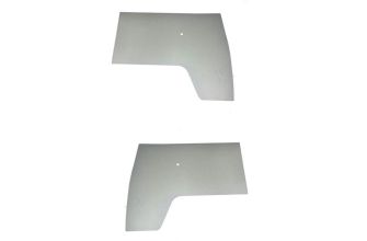 German quality cab door cards ABS grey leather grain finish