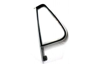 German quality complete fixed 1/4 light frame in aluminium Right 68-79