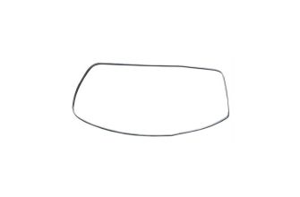 German quality deluxe metal chrome insert front screen