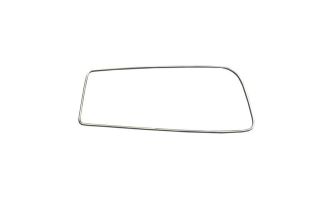 German quality deluxe metal chrome insert rear side window Left