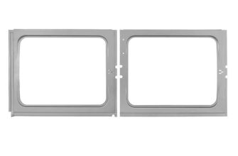 Side window inner repair panel for 2 windows Right side Bus