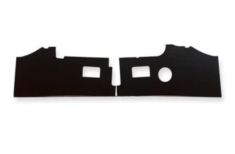 Kick panels in ABS textured black LHD Bus