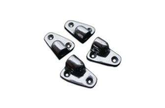 Side jail bar end brackets set of 4 for Left side 68-79