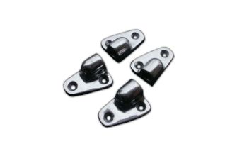 Side jail bar end brackets set of 4 for Right side 68-79