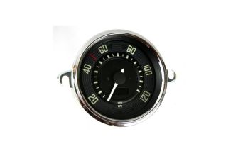 Smiths digital speedo 120 KM OE style black face Beetle 68-79