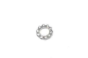 Steel tooth lock washer 5mm id 8mm od