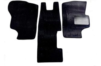 Cab floor carpet mat Black 3 piece RHD
