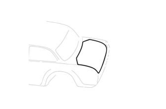 Rear deck seal notchback Type 3