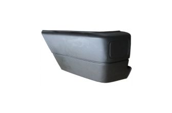 Bumper end cap without lamphole but with lamphole outlined Left T4