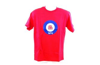 Badfish Red Beetle Target T Shirt. Size Medium