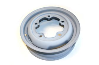 Genuine VW steel wheel in primer 4.5 x 15 inch  Type 3 60-65 Only 1 Available 