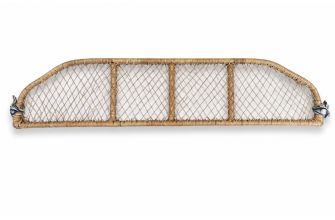 Bamboo parcel shelf with fixings 